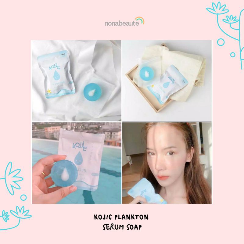 [COD] KOJIC PLANKTON SOAP/PLANKTON SERUM SOAP//PLANKTON SOAP THAILAND