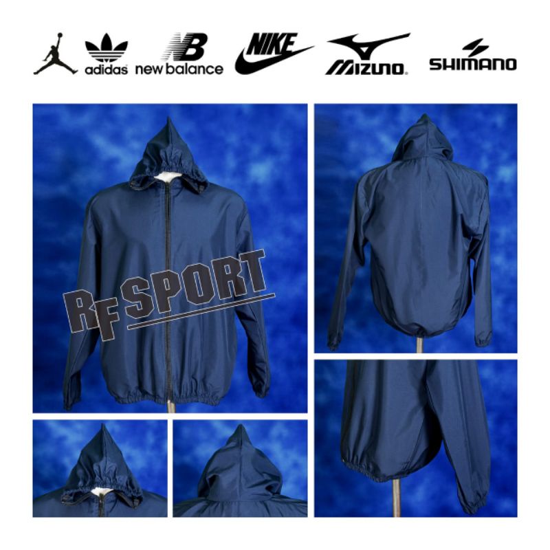 jaket pria wanita olahraga runing sauna