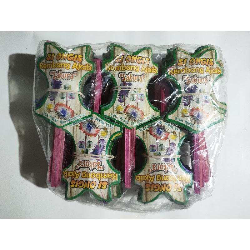 Kembang Ajaib Sakura SiOngis isi 50 Pcs Grosir