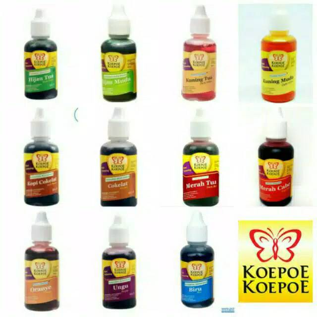 

Pewarna makan an 30ml cap koepoe koepoe