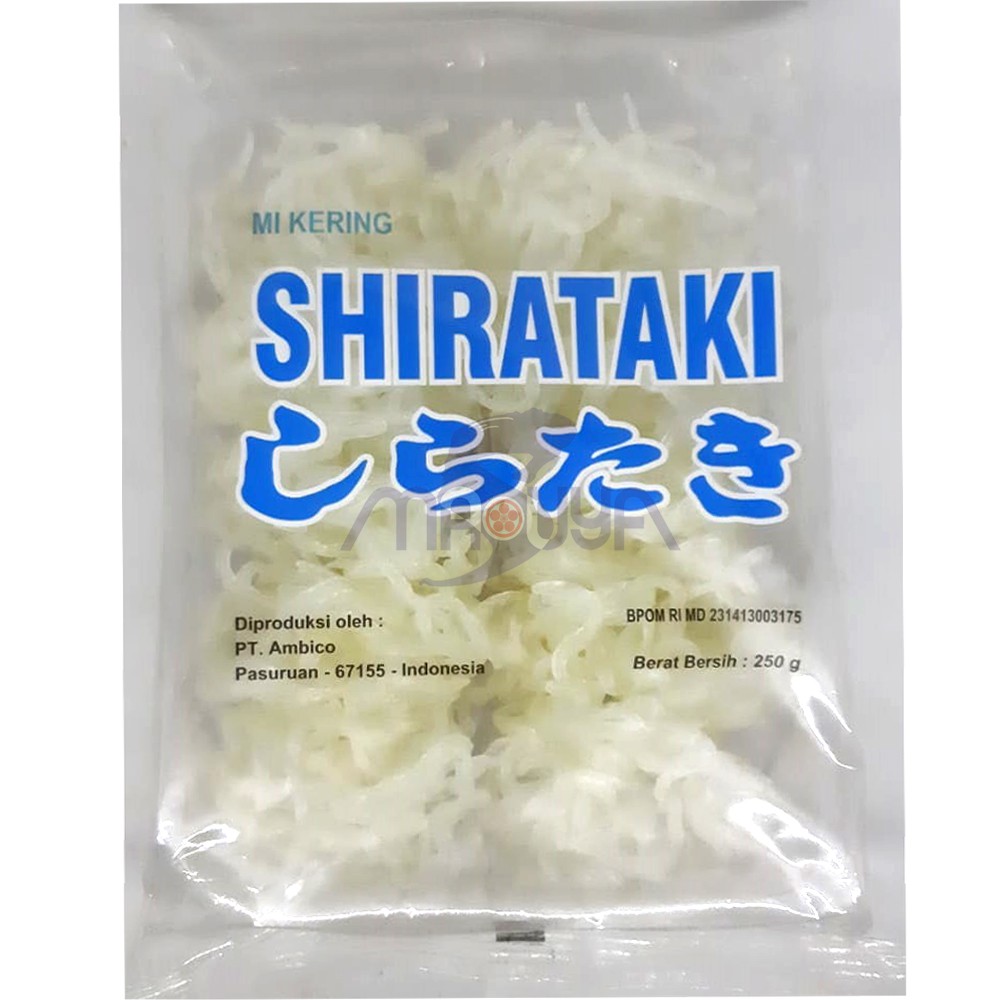 

Dry Shirataki / Mie Kering Shirataki 250g isi 10 pcs - H119M