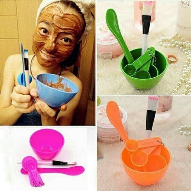 Mangkok set masker / Mangkuk masker wajah / Masker wajah / mangkok masker