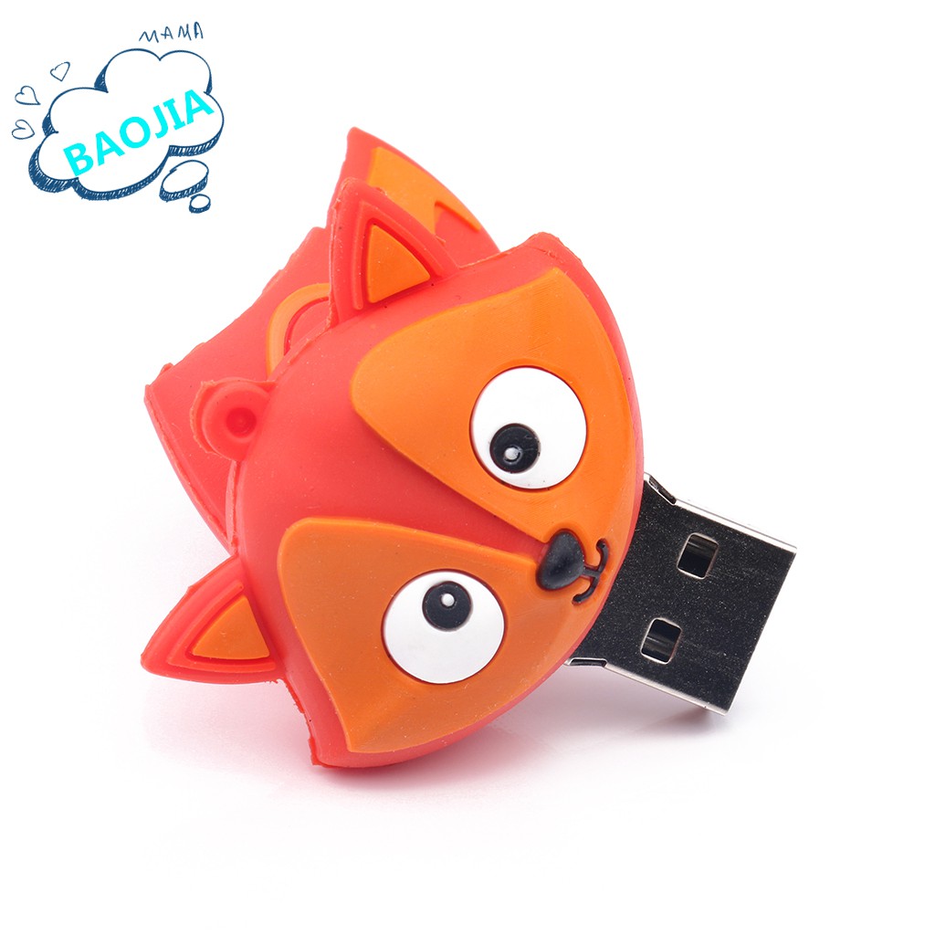 Flash Disk USB Bentuk Kartun Kapasitas 4GB / 8GB / 16GB