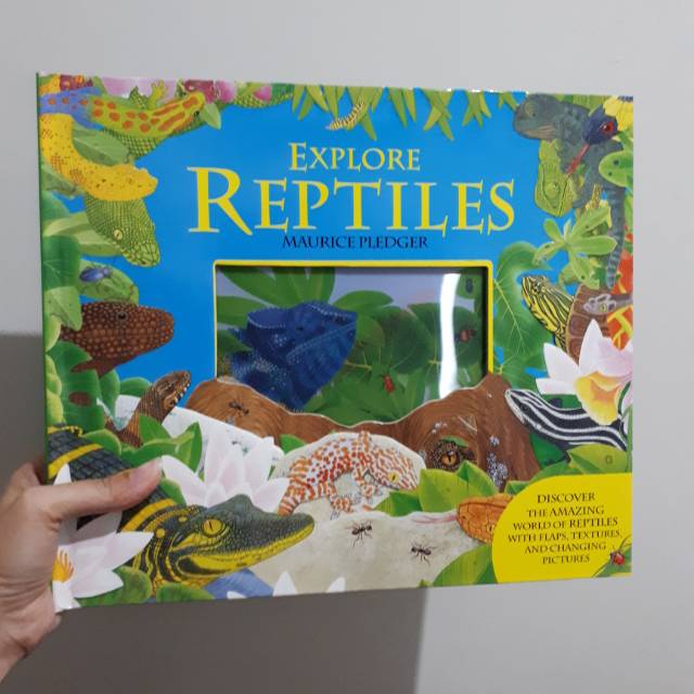 Explore Reptiles by Maurice Pledger (new - non segel)