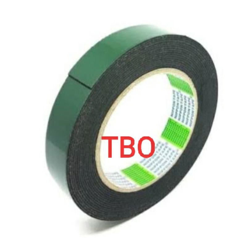 Double Tape Tip Hijau Busa, Dobel Tip Busa, Doubel Tip 1"