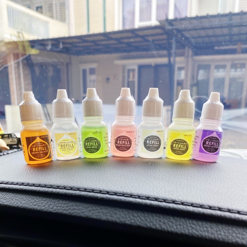 Parfume parfum mobil jepit klip AC LOLLIPOP AWAN PERMEN BIBIR PASTEL