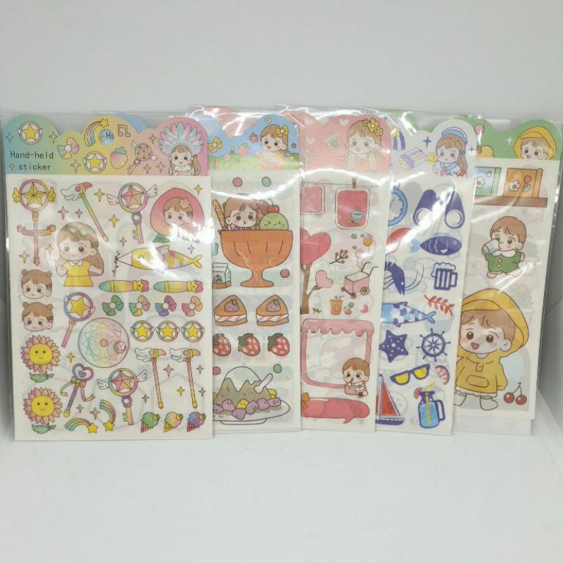 

Sticker Dengan Karakter Ala Jepang Imut /4 Strip Per Pack