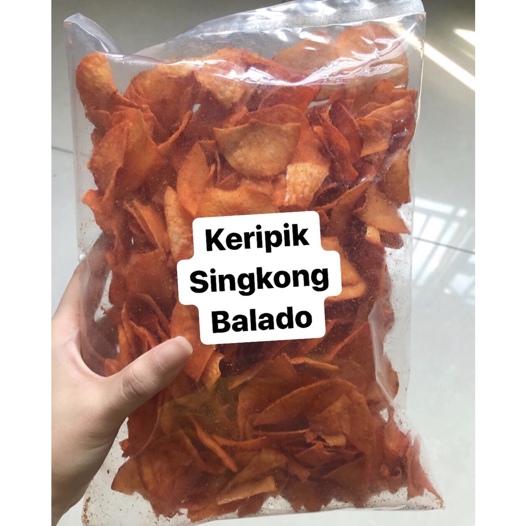 

KERIPIK SINGKONG RASA BALADO 250 GRAM KERIPIK UBI BALADO BELADO KERIPIK UBI MINANG ENAK RENYAH OLEH-OLEH KHAS MEDAN CEMILAN MEDAN SNACKY MEDAN