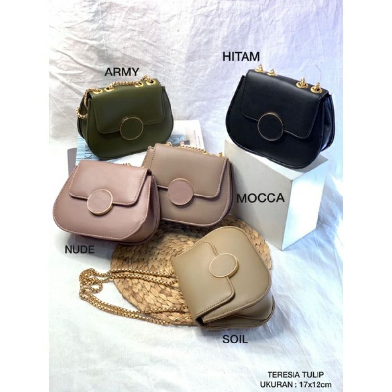 TAS TERESIA TULIP REMAJA WANITA TERKINI TERKECE TERLUCU 2022 TAS KONDANGAN, SEHARI HARI