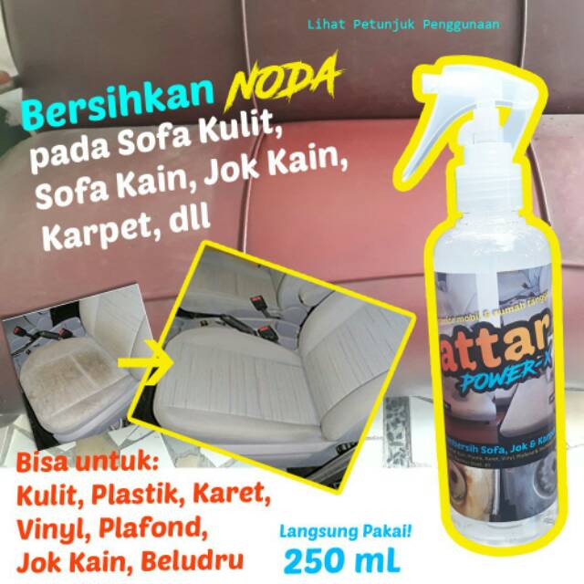 ATTAR Power-X Pembersih SOFA Kain, Jok Mobil, Karpet - Serbaguna