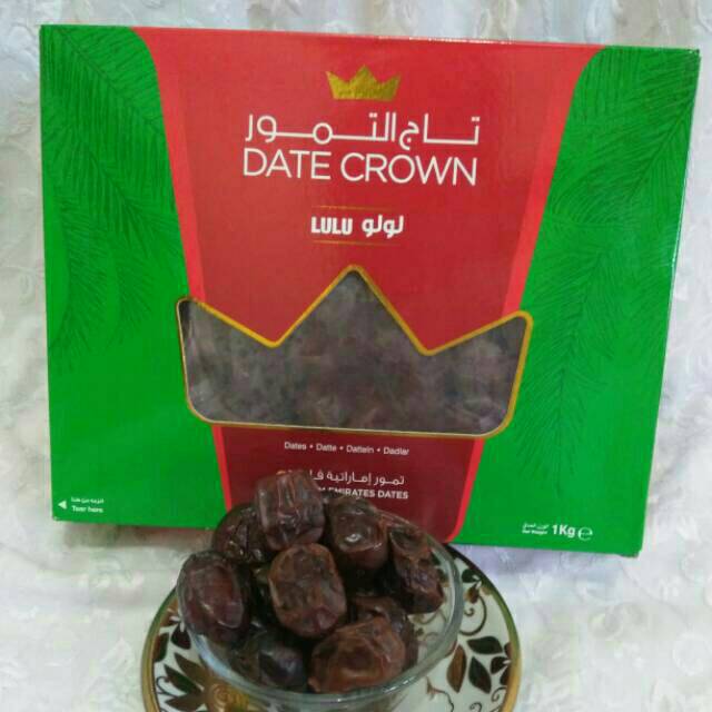 

Kurma Date Crown Lulu kemasan 1 kg