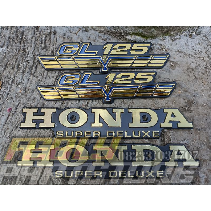 EMBLEM TANGKI GL100 EMBLEM KEMPOL AKI GL100 WHELPROFF EMBLEM TENGKI GL100 EMBLEM HONDA GL100 WHELPRO