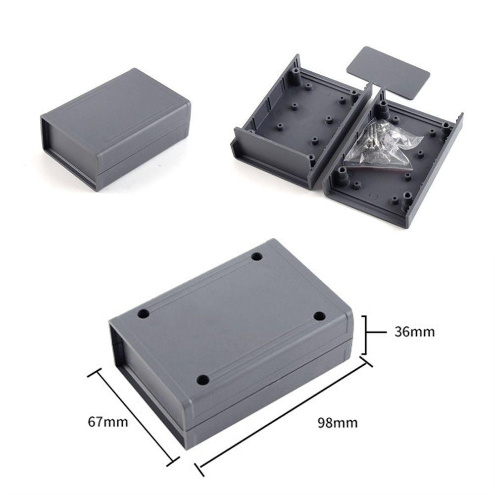 Top Kotak Proyek Elektronik 98*67*36mm DIY Kotak Instrumen Kualitas Tinggi