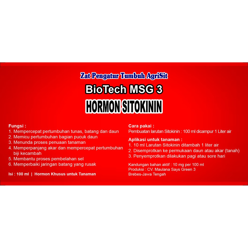 Hormon Sitokinin Shopee Indonesia