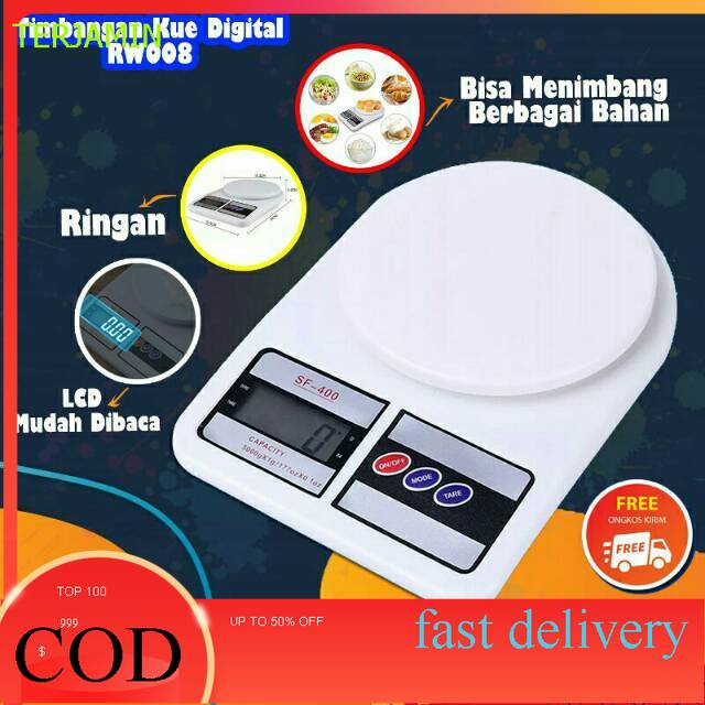 Timbangan Dapur Kitchen Scale sf400 shoopemall