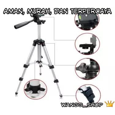 TRIPOD WEIFENG WT3110 KEKINIAN UNTUK HP DAN KAMERA / TRIPOD WEIFENG WT3110 UNTUK CAMERA &amp; HANDPHONE