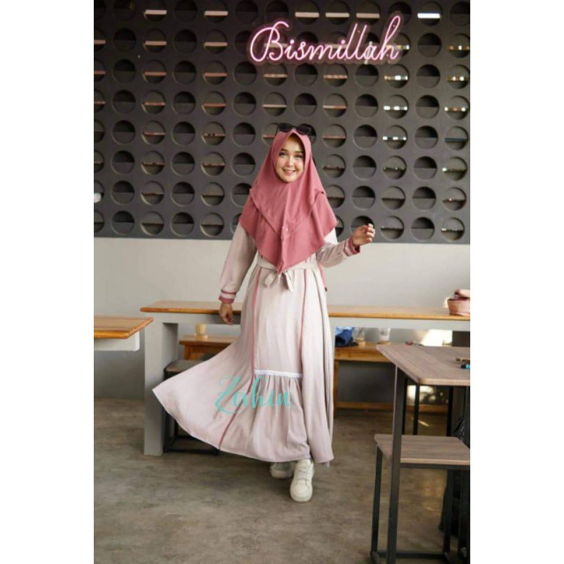 NAPISA SET itycrepe original ZAHIN LD 104( LEBEL ZAHIN)