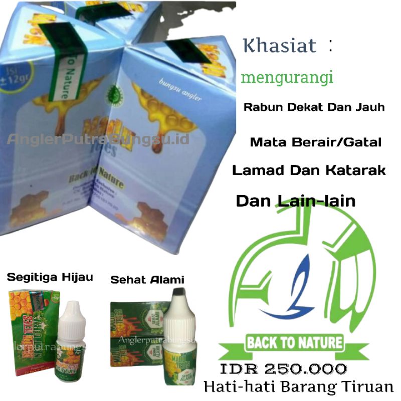 Tetes Mata Herbal Asli CV.Back To Nature