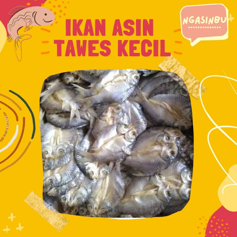 

IKAN ASIN TAWES KECIL