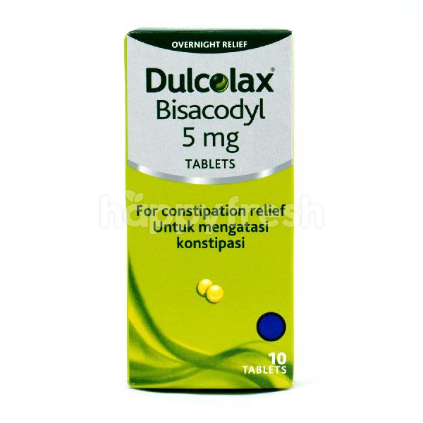 HARGA PROMO!!! Dulcolax bisacodyl 5 mg isi 10 tablets untuk melancarkan buang air besar