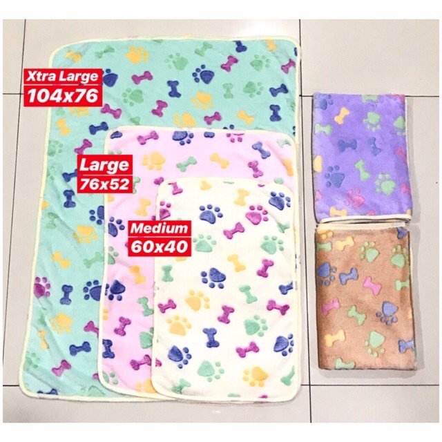 PET BLANKET SELIMUT HEWAN ALAS TIDUR HEWAN SELIMUT ANJING SELIMUT KUCING KAIN PEMBERSIH HEWAN