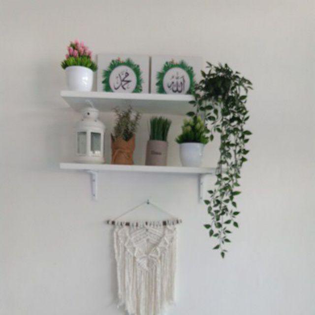 Walldecor Lafad Nabi Muhamad Tema Monstera