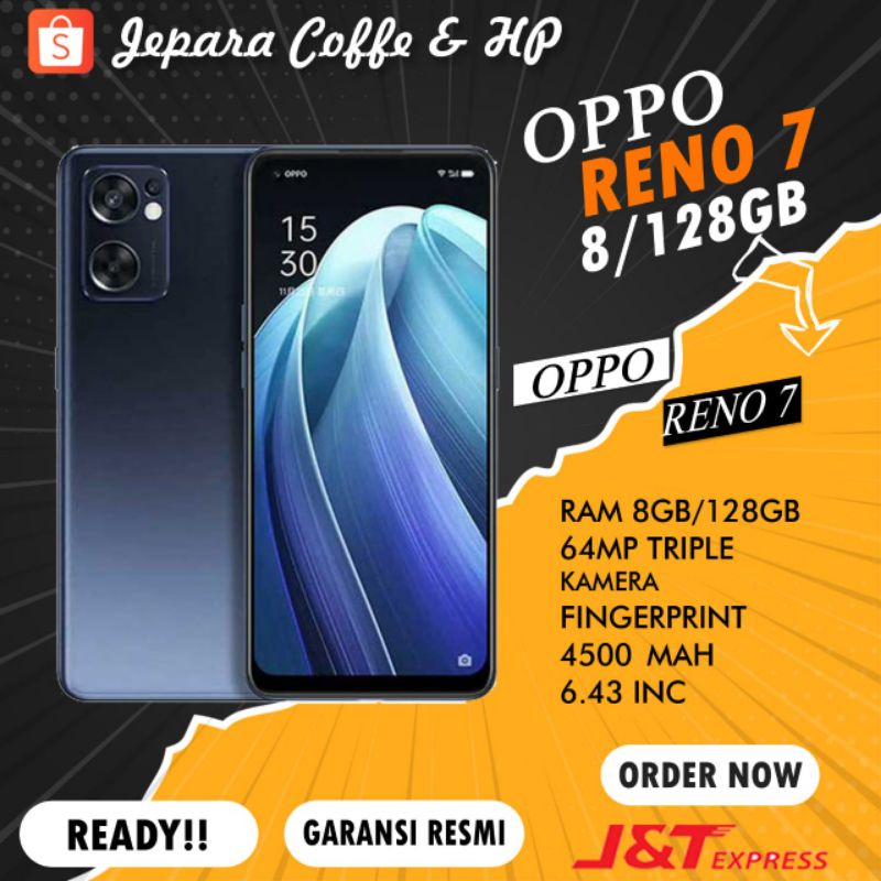 OPPO RENO 7 RAM 8/256GB GARANSI RESMI