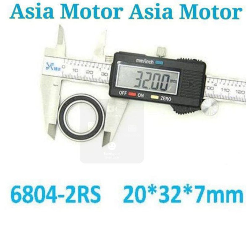 Bearing Laher Kopling Honda Karisma Bering Laker Klaker Klaher Kopling Kharisma 6804 2RS ASB