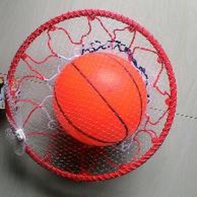 Mainan Ring Basket + Bola Baket / Basket Set Ring + Bola