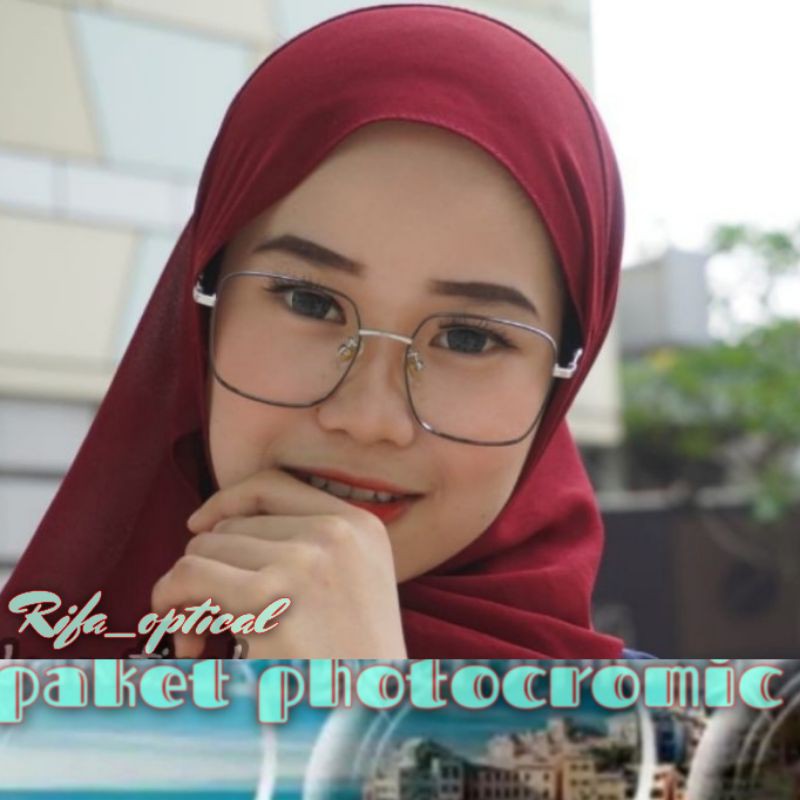 kacamata korea 8174.kacamata wanita.kacamata photocromic.kacamata minus anti radiasi.normal