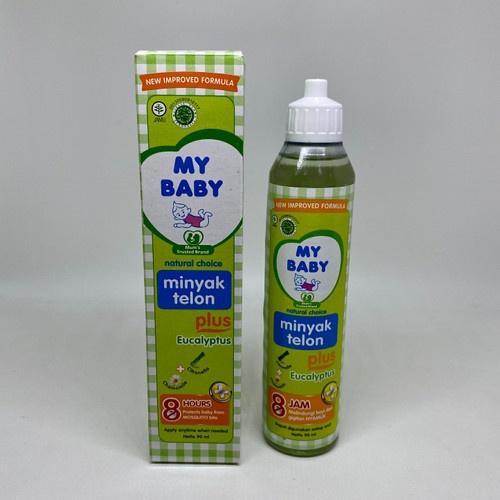 My baby minyak telon plus 90 ml - minyak telon bayi RUMAH CANTIK