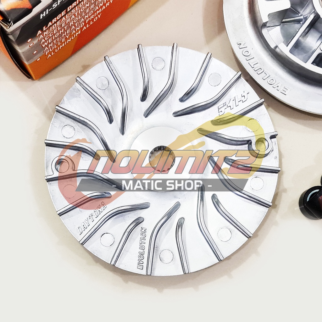 Pulley Daytona Racing Rumah Roller CVT Set 10gr NMAX Aerox 155 Lexi