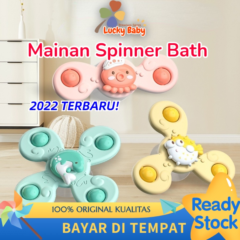 【Debora Mall】 Mainan Fidget Spinner Anak Spiner Putar Mainan Genggam Sensor Motorik Bayi