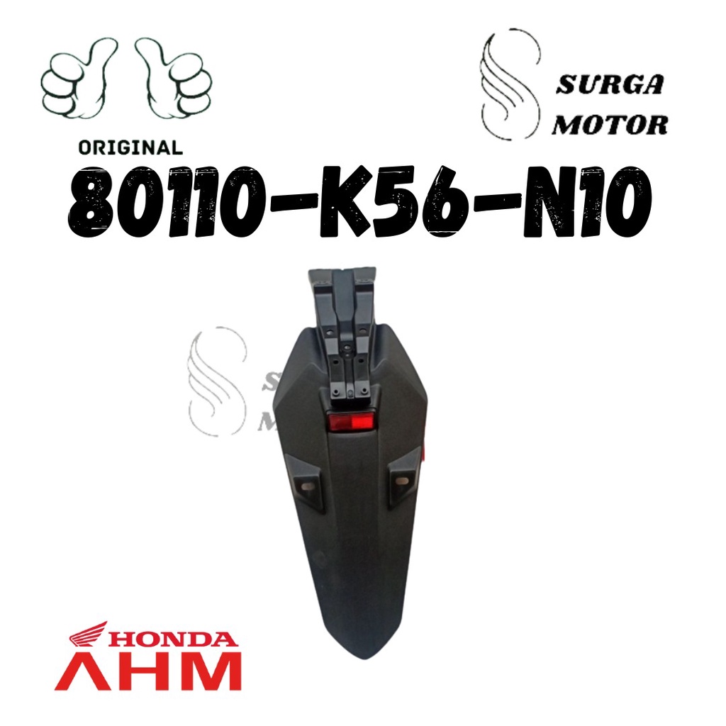 Spakbor Belakang Bagian Bawah Fender Rear RR Lower Supra GTR 150 Slebor Selebor GTR150 ASLI ORIGINAL