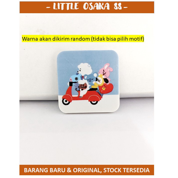 Penghapus Pensil Eraser Setip BTS 21 Lucu