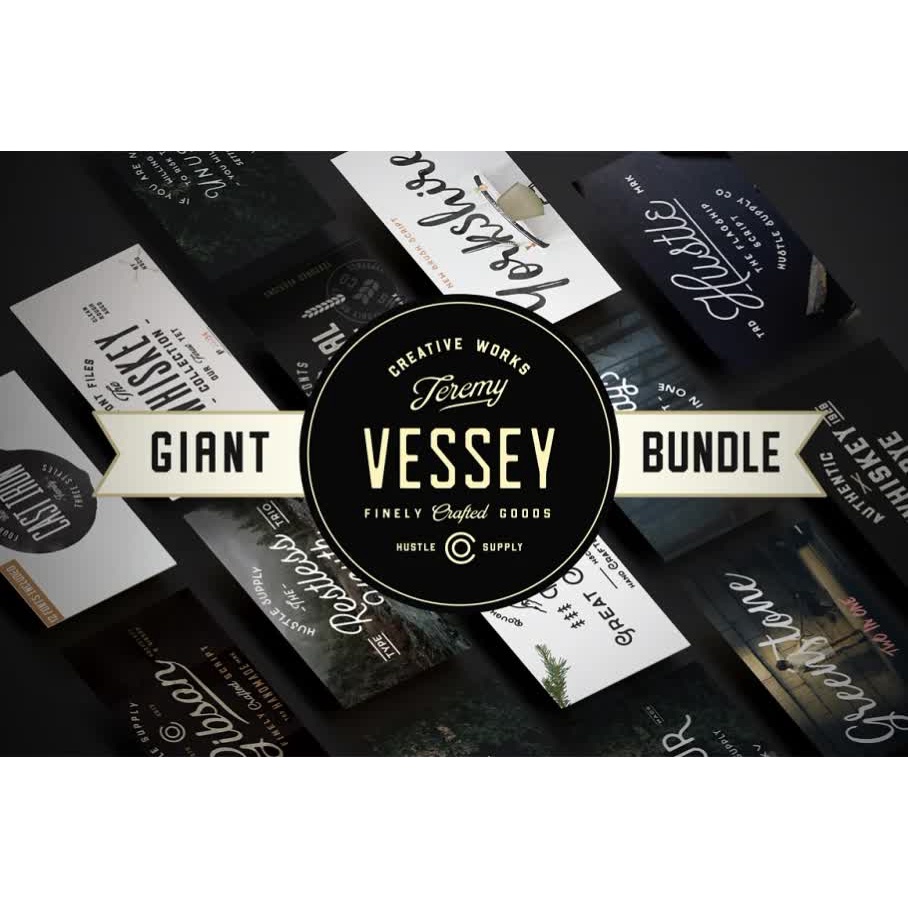 The Giant Font Bundle