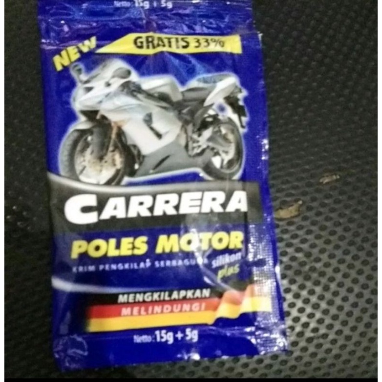 Poles Motor Carrera Mengkilap
