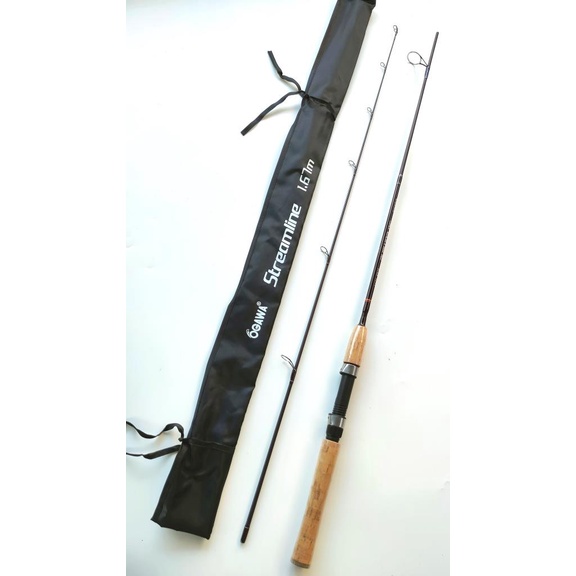 Joran pancing Ultralight  Ogawa Streamline 167 cm Bahan Carbon