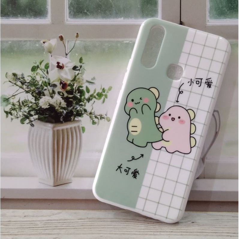 SOFTCASE OIL MOTIF TIPE OPPO A3S/A5S/A1K/A54 4G/A15/A16 VIVO Y12/Y91/Y91C/Y20/Y20S/Y21 XIOMI 9A/9C.