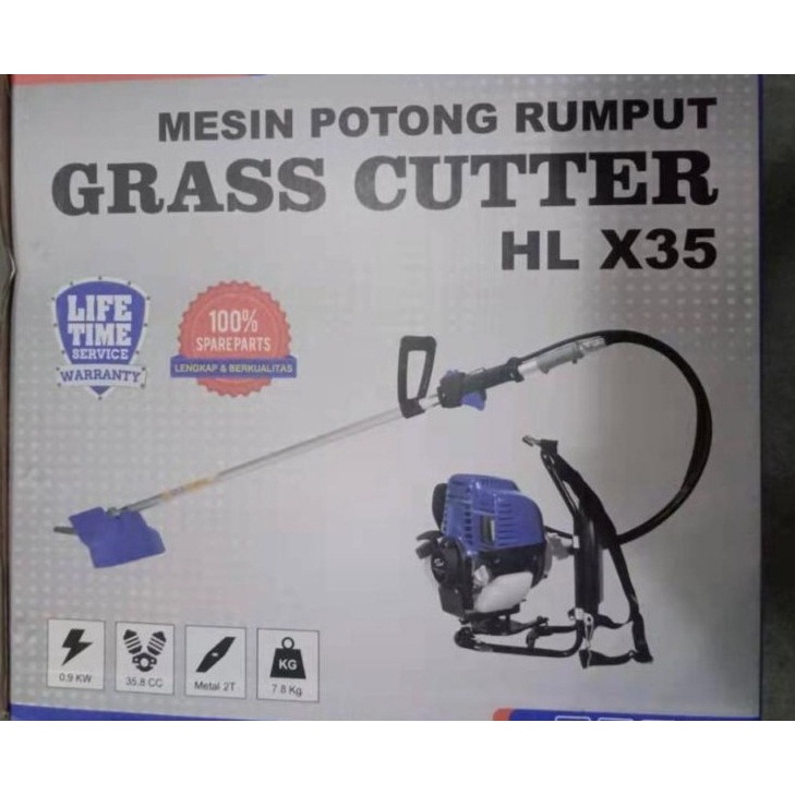 Mesin Potong Rumput Gendong H&amp;L Brush Cutter 4 Tak