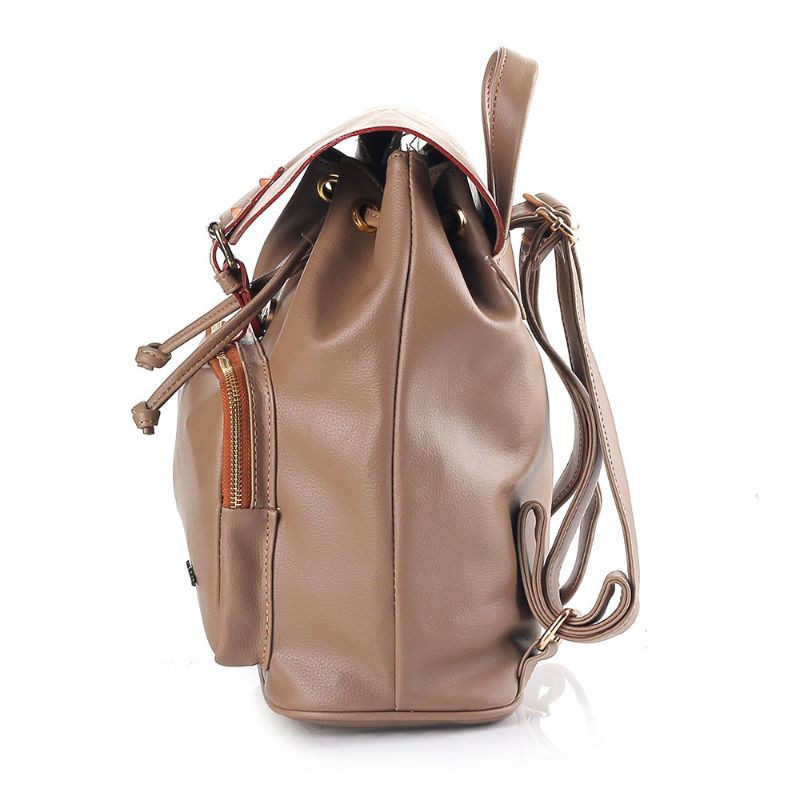 Tas Punggung Backpack Wanita Ransel Bahan Kulit Original Premium