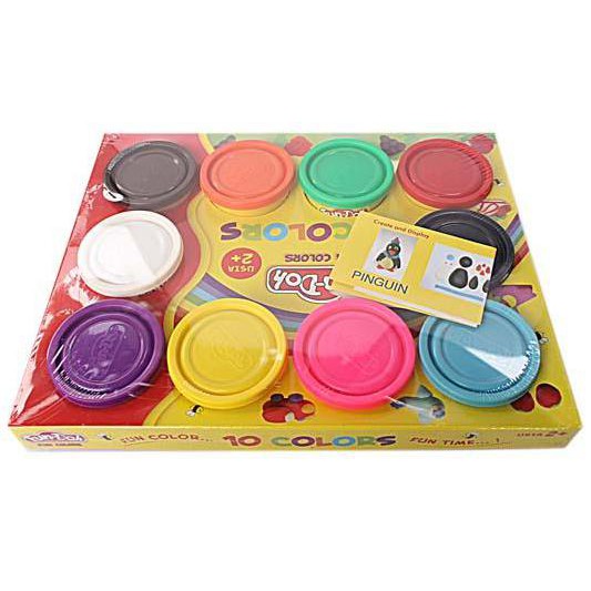 

FUN DOH REFILL DOUGH COLORS ISI 10 PCS