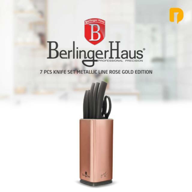 BerlingerHaus 7 pcs - pisau mewwah