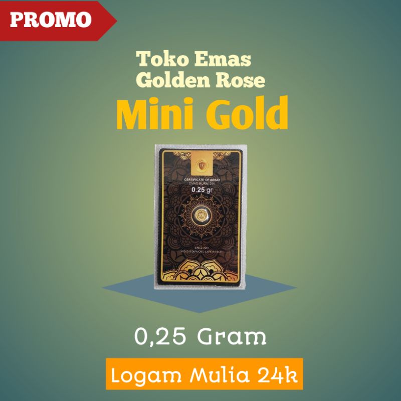 Emas MiNi Gold 0,25 Original