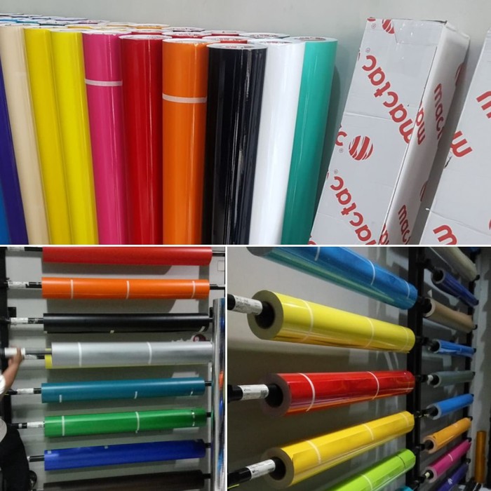 

Stiker MACTAC Doff Matte utk cutting sticker neon box murah