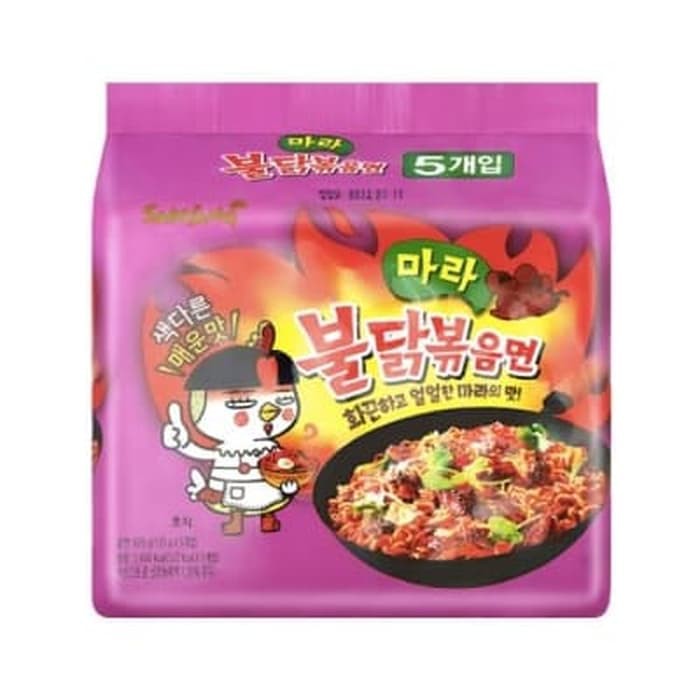 

#HANDCARRY Samyang Hot Chicken Mala 135g X 5s - UFOHCR2186