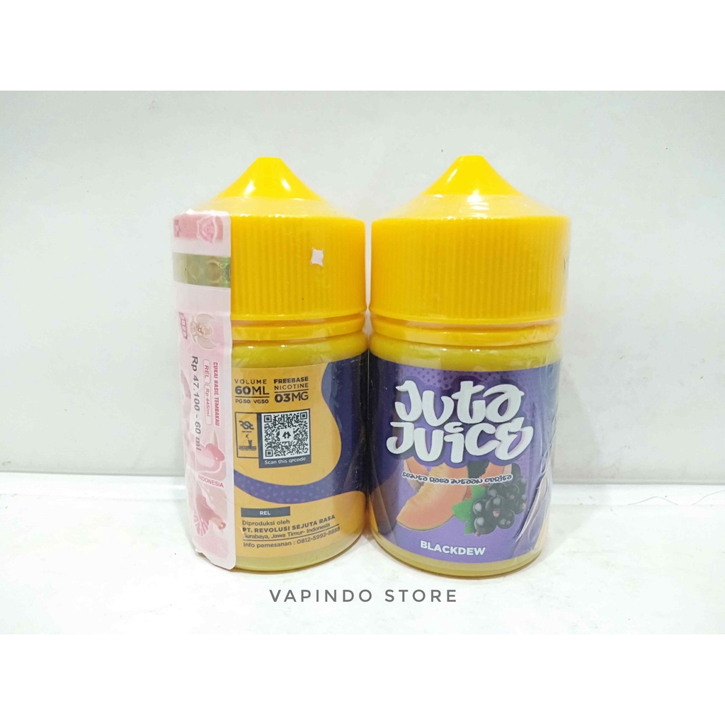 JUTA JUICE BLACKDEW BLACKCURRANT HONEYDEW 60ML 3MG BY RSR BREW