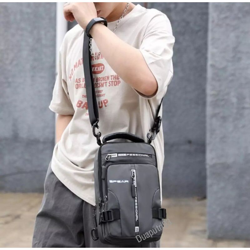tas sling bag tas selempang dada original