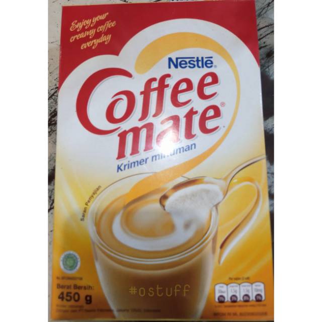 

NESTLE COFFE MATE KRIMER MINUMAN 450GR