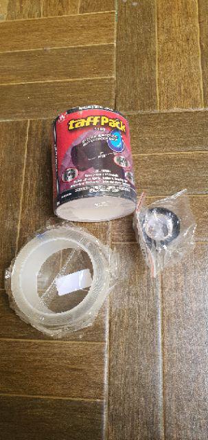 Lakban Khusus Anti Bocor Murah Flex Tape Anti Leak 10x152cm Lakban Hitam Isolasi Multifungsi